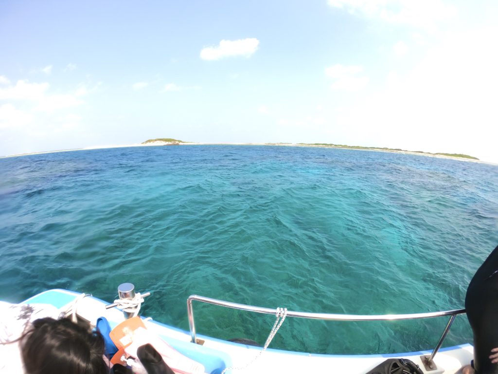 チービシ諸島で体験ダイビング